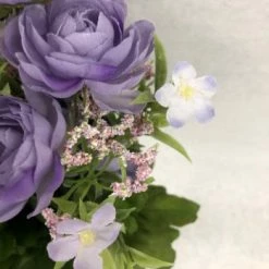 Something Blue Ashland Floral Flowers Purples Size 2ct FLORAL DECOR