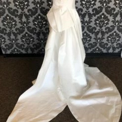 Something Blue Martina Liana MARIANNA 1007 Women's Wedding Dress Crepe Ivory Size 12 WEDDING DRESSES