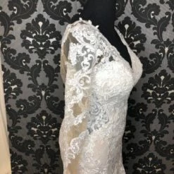 Something Blue WEDDING DRESSES Essense Of Australia D2672 Women's Wedding Dress Lace/Tulle