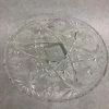 Something Blue Cake Stand Glass Clear Size 4" X 11" Round CAKE ACCESSORIES