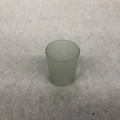 Something Blue DECOR Votive Holder Glass Frosted Size 2.5" CANDLES