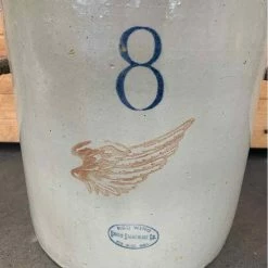 Something Blue Pick Up Only Red Wing Union Stoneware Co. Collectible Ceramic