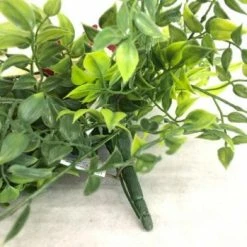 Something Blue Floral Arrangement Greenery/Floral Green/Ivory/Burgundy/Blush Size 24" FLORAL DECOR