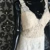 Something Blue Wedding AF Couture Women's Wedding Dress Lace Ivory Size 12 Sleeveless 1 Something Blue Wedding AF Couture Women's Wedding Dress Lace Ivory Size 12 Sleeveless