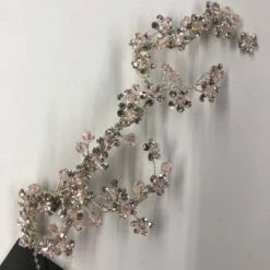 Something Blue Bel6644 Hair Piece Rhinestone Champagne Clip