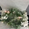 Something Blue DECOR Garland Size 5.5' Floral White/Green/Blush GARLAND