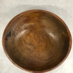 Something Blue DECOR Bowl Wood Brown Size 4" X 14" SIGNS