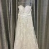 Something Blue Mori Lee Tulle & Lace Ivory Champagne Size 8 Strapless A-line WEDDING DRESSES