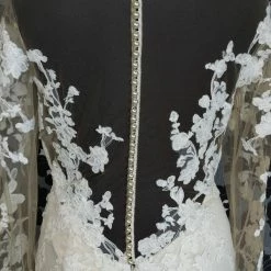 Something Blue Casablanca BL320 Wedding Dress Size 22 Sequin/Lace Ivory Long Sleeve