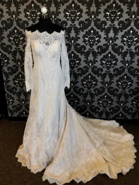 Something Blue Justin Alexander JESSICA 88055 Women's Wedding Dress Lace Ivory/Pearl WEDDING DRESSES 3 Something Blue Justin Alexander JESSICA 88055 Women's Wedding Dress Lace Ivory/Pearl WEDDING DRESSES