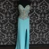 PROM Size 10 Light Blue Tony Bowls Poly-Spandex 2 PROM Size 10 Light Blue Tony Bowls Poly-Spandex