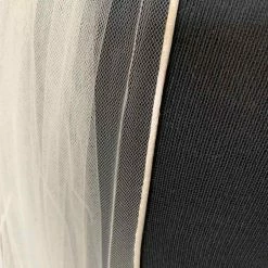 Something Blue Cathedral Plain Edge Ivory Tulle Veil VEILS