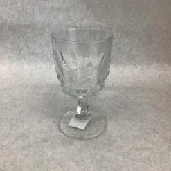 Something Blue DECOR Glassware Glass Clear Size 6.25" Goblet GLASSWARE