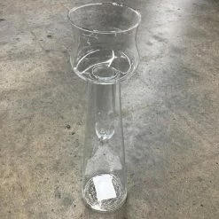 Something Blue Wedding Candle Holder Glass Clear Size 2pc CANDLES DECOR