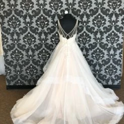 Something Blue Stella York 6838 Wedding Dress Size 12 Beaded/Tulle Almond Sleeveless WEDDING DRESSES 12 Something Blue Stella York 6838 Wedding Dress Size 12 Beaded/Tulle Almond Sleeveless WEDDING DRESSES
