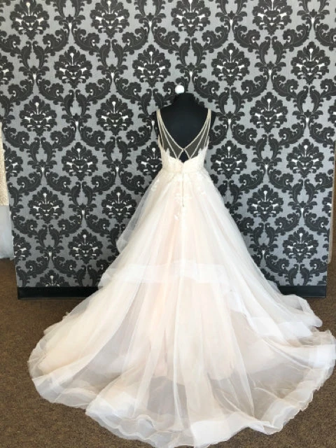 Something Blue Stella York 6838 Wedding Dress Size 12 Beaded/Tulle Almond Sleeveless WEDDING DRESSES 7 Something Blue Stella York 6838 Wedding Dress Size 12 Beaded/Tulle Almond Sleeveless WEDDING DRESSES