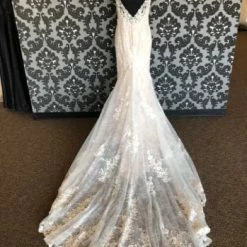 Something Blue Essense Of Australia D2478CR Women Wedding Dress Lace Ivory/Nude WEDDING DRESSES