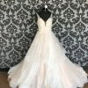 Something Blue Stella York 6838 Wedding Dress Size 12 Beaded/Tulle Almond Sleeveless WEDDING DRESSES