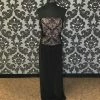 Something Blue Montage Women's Formal Beaded/Chiffon Black Size 16 2pc