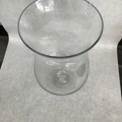 Something Blue Vase Glass Clear Size 16"x8.75" Urn VASES