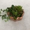 Something Blue DECOR Centerpiece Greenery Copper/Green Size 4"x4" CENTERPIECES