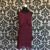 Something Blue SLNY Formal Chiffon Burgundy Size 6