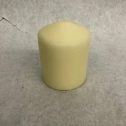 Something Blue Pillar Wax Ivory Size 3" CANDLES DECOR