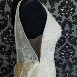 Something Blue WEDDING DRESSES Stella York 7266 Wedding Dress Size 12 Lace/Beading Ivory/Champ Sleeveless