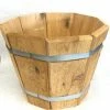Something Blue Real Wood Products Planter Wood Brown Size 15"x11" FLORAL