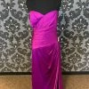 Something Blue Jade Couture K148001 Formal Silk Purple Size 20