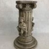 Something Blue DECOR Pillar Size 12.5" Stone CENTERPIECES