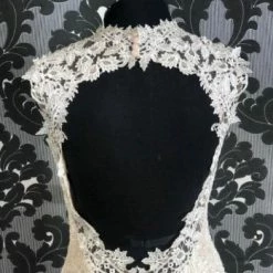 Something Blue WEDDING DRESSES Justin Alexander 88006 Wedding Dress Lace Ivory/Nude Size 12