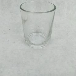 Something Blue Votive Glass Clear Size 2.5