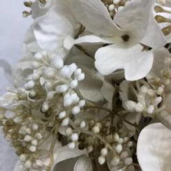 Something Blue DECOR Ashland Hydrangea Floral Ivory Size 26" FLORAL