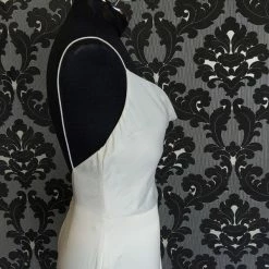 Something Blue WEDDING DRESSES La Perle LP2018 GWEN Wedding Dress Size 12 Silk Ivory Sleeveless Sheath