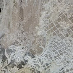 Something Blue Martina Liana ML1003CR Women's Wedding Dress Lace Ivory Size 12 WEDDING DRESSES