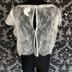 Something Blue NEW ARRIVALS Essense Of Australia Size 26 Ivory Lace Jackets