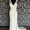 Something Blue Willowby Wedding Dress Lace/ Poly Spandex Ivory Size 6 Sheath 1 Something Blue Willowby Wedding Dress Lace/ Poly Spandex Ivory Size 6 Sheath