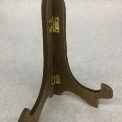 Something Blue His&Hers Easel Wood Brown Size 6" SIGNS DECOR