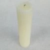 Something Blue DECOR Pillar Candle Wax Ivory Size 7.5" CANDLES