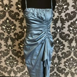 Something Blue Jackson Parker 081838440 Women's MOB Taffeta Misty Size 16 FORMAL/MOTHER'S DRESSES