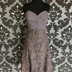 Something Blue FORMAL/MOTHER'S DRESSES Btoo B163066 Women's Formal Lace Iron Size 6 Cocktail Strapless