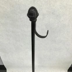 Something Blue Shepherd's Hook Iron Black Size 30" LANTERNS/BIRDCAGES DECOR