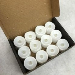 Something Blue Homemory Votive LED Bright White Size 12ct CANDLES