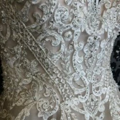 Something Blue Allure Bridal 7606 Women Wedding Dress Tulle/Embroidery Size 12 WEDDING DRESSES 10 Something Blue Allure Bridal 7606 Women Wedding Dress Tulle/Embroidery Size 12 WEDDING DRESSES