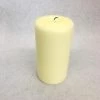 Something Blue Pillar Candle Wax Cream Size 5.5" CANDLES