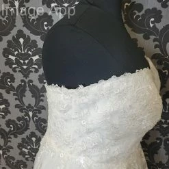 Something Blue Stella York 6690CRZP Wedding Dress Sequin/Lace Ivory AS IS PINHOLES WEDDING DRESSES