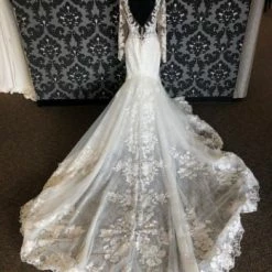 Something Blue Martina Liana ML1054 Women's Wedding Dress Lace/Tulle Ivory/Nude