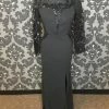 Something Blue Size M Black Stretch Knit FORMAL/MOTHER'S DRESSES