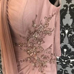 Something Blue Montage Women's Formal Tulle Mink Size 16